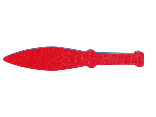 KWON EPX training knife 33 cm, red-blue