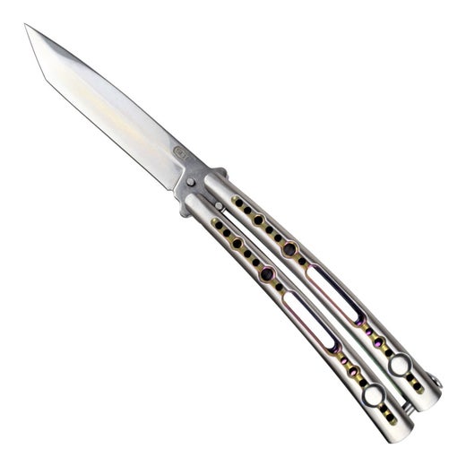Butterfly knife SCK CW-085-7, stainless steel