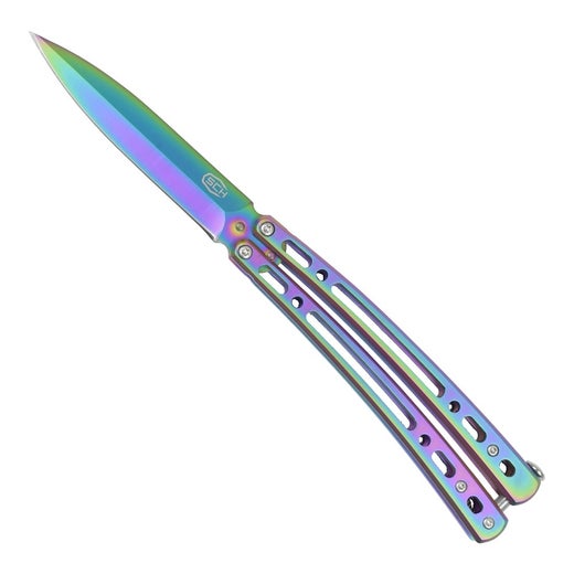 Butterfly knife SCK CW-206, stainless steel